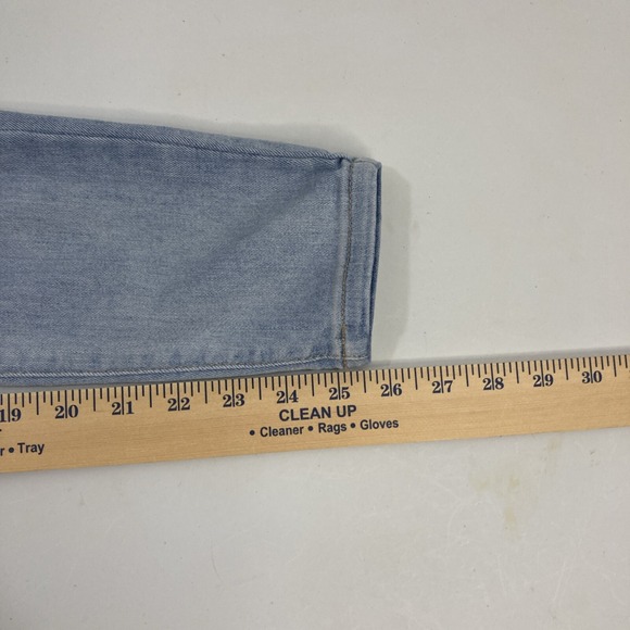 Garage Women 01 Blue Jeans High Rise Med Wash Skinny Fit Slim thru thigh leg - Picture 10 of 11